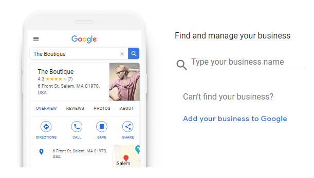 Find your business on Google