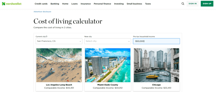 SEO example: Nerdwallet