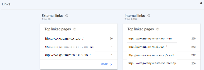 Google Search Console: Backlinks रिपोर्ट