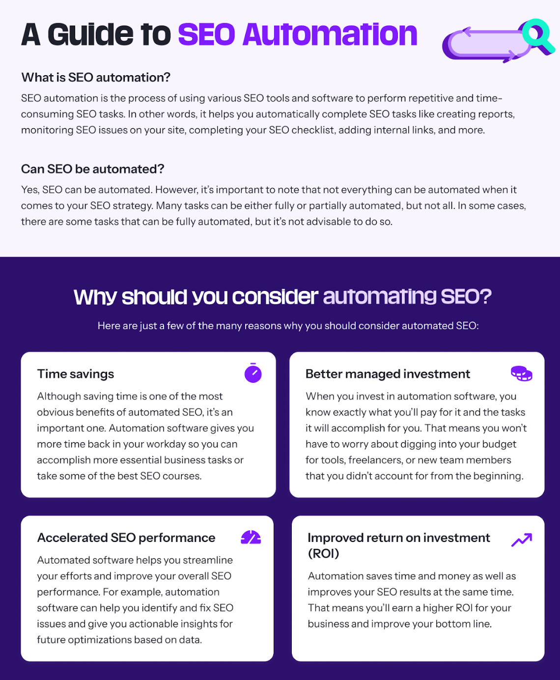Preview of guide to SEO automation