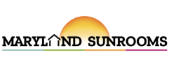 Logotipo da Maryland Sunrooms com o pôr do sol.