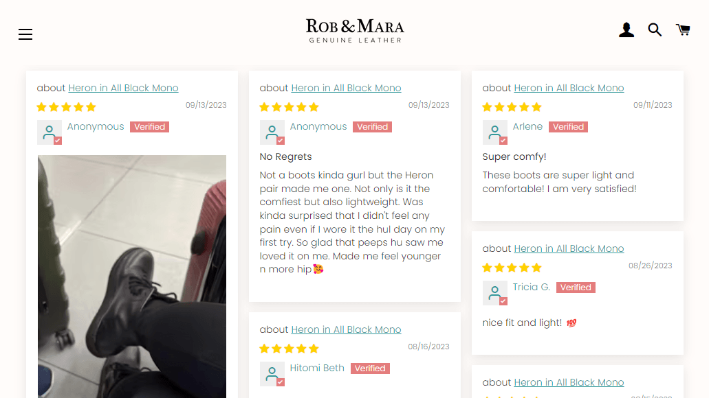 product page reviews can help seo