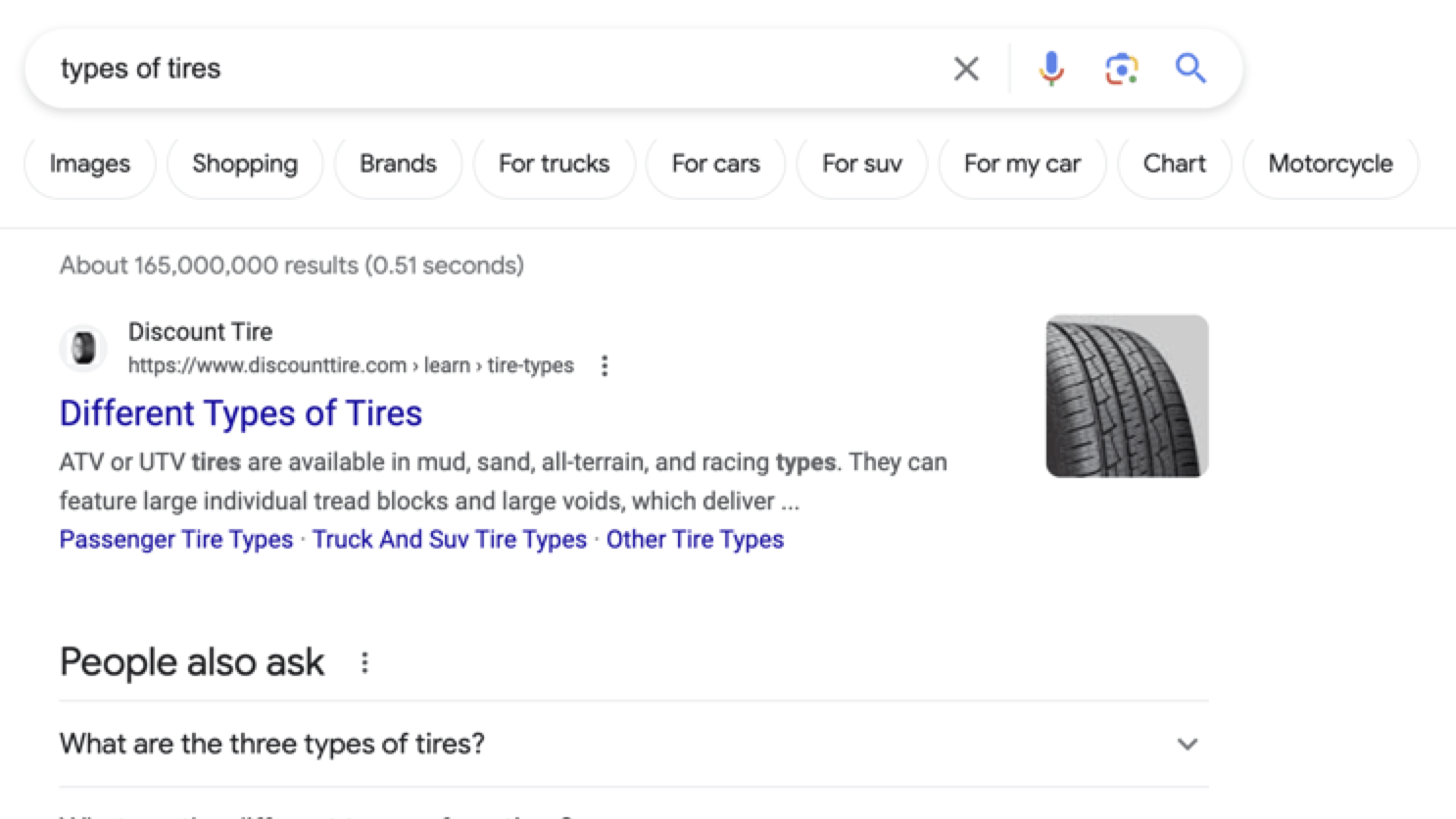 Search results for types of tires