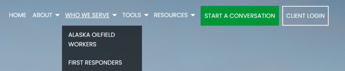 UX example in professional services