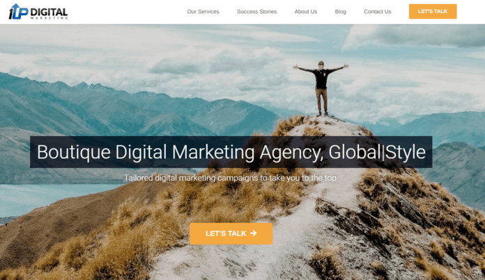 1UP Digital Marketing homepage