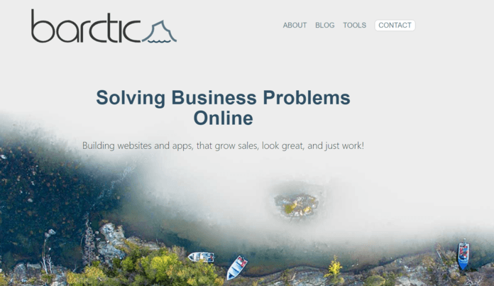 Barctic homepage