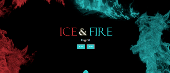 Ice and Fire Digital homepage