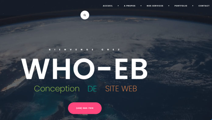 Who-eb homepage