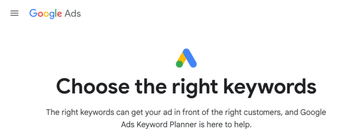 Google Keyword Planner Ubersuggest alternative tool