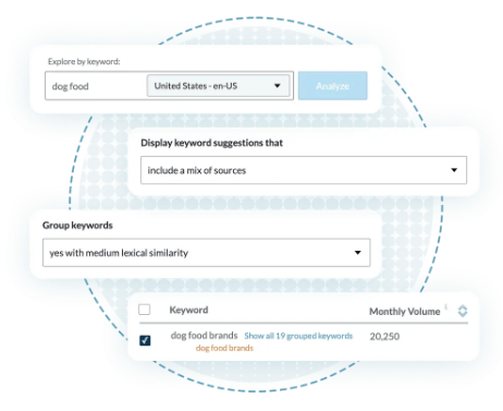 Ferramenta de pesquisa de palavras-chave Moz Keyword Explorer