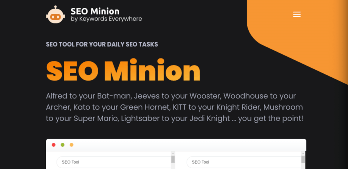 SEO Minion website