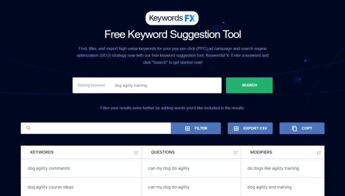 KeywordsFX