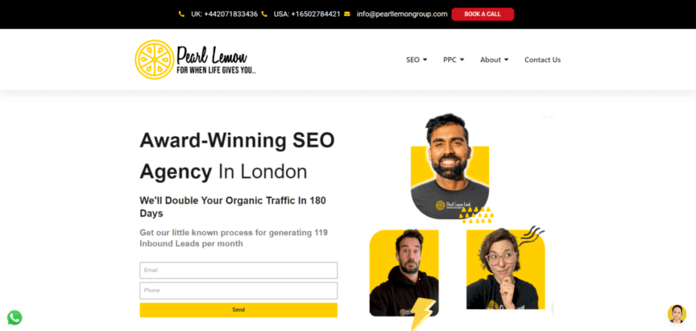 Pearl Lemon PPC agency in the UK
