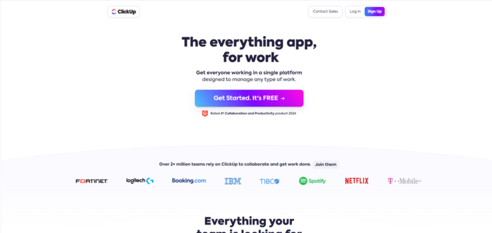 ClickUp best CRM for SEO
