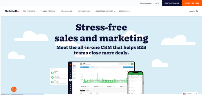 Nutshell best CRM for SEO