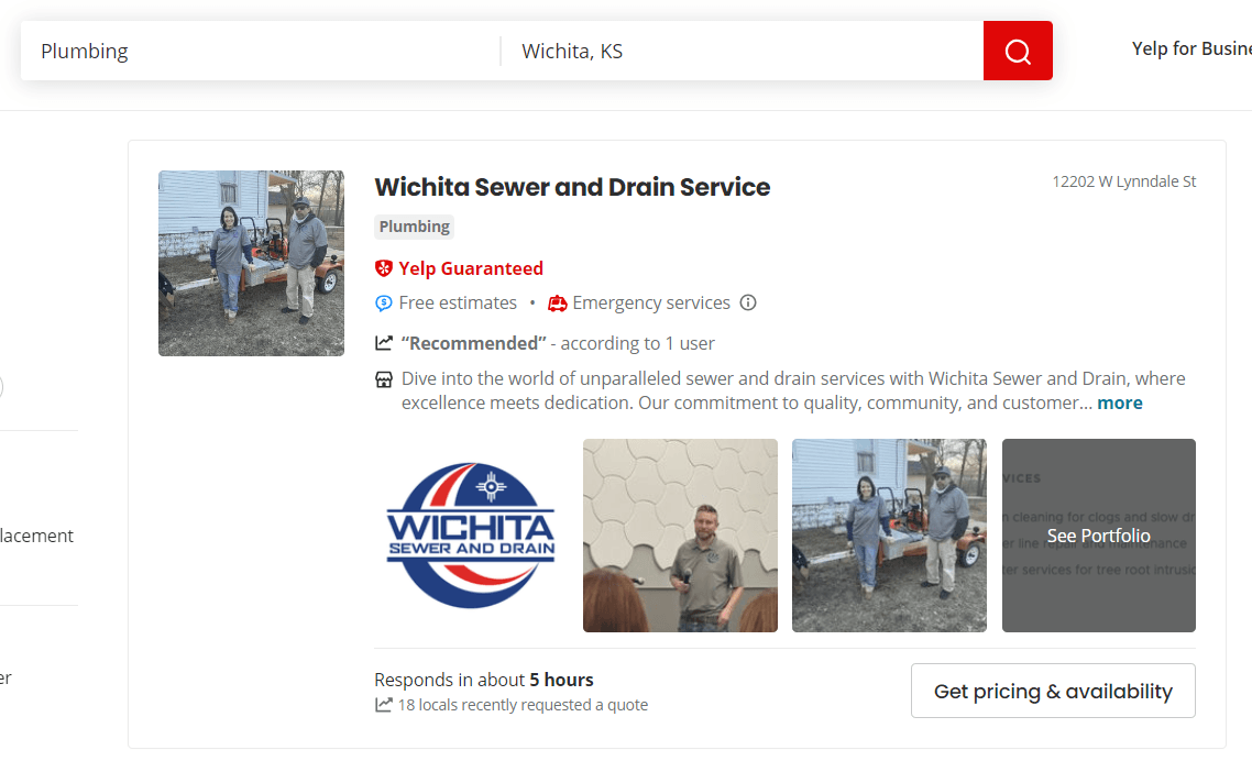 Local SEO yelp listings