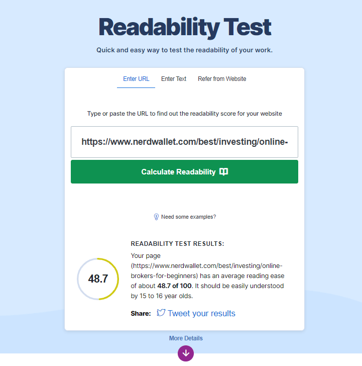 seo tips readability
