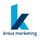 a screenshot of Kraus marketing logo
