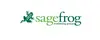 a logo of sagefrog marketing on a white background