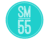 a logo for Sm55