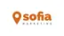 a sofia marketing logo on a white background .
