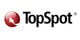 a screenshot of topspot's logo