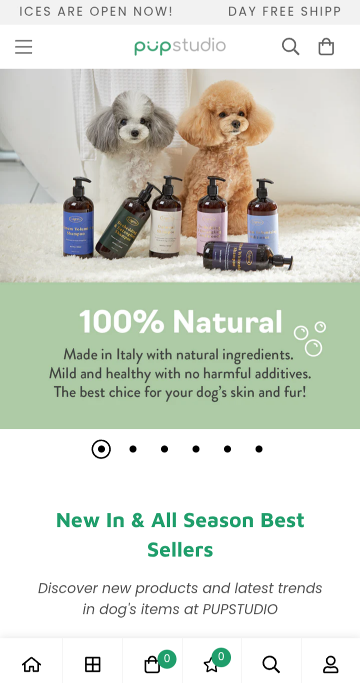 mobile friendly website example