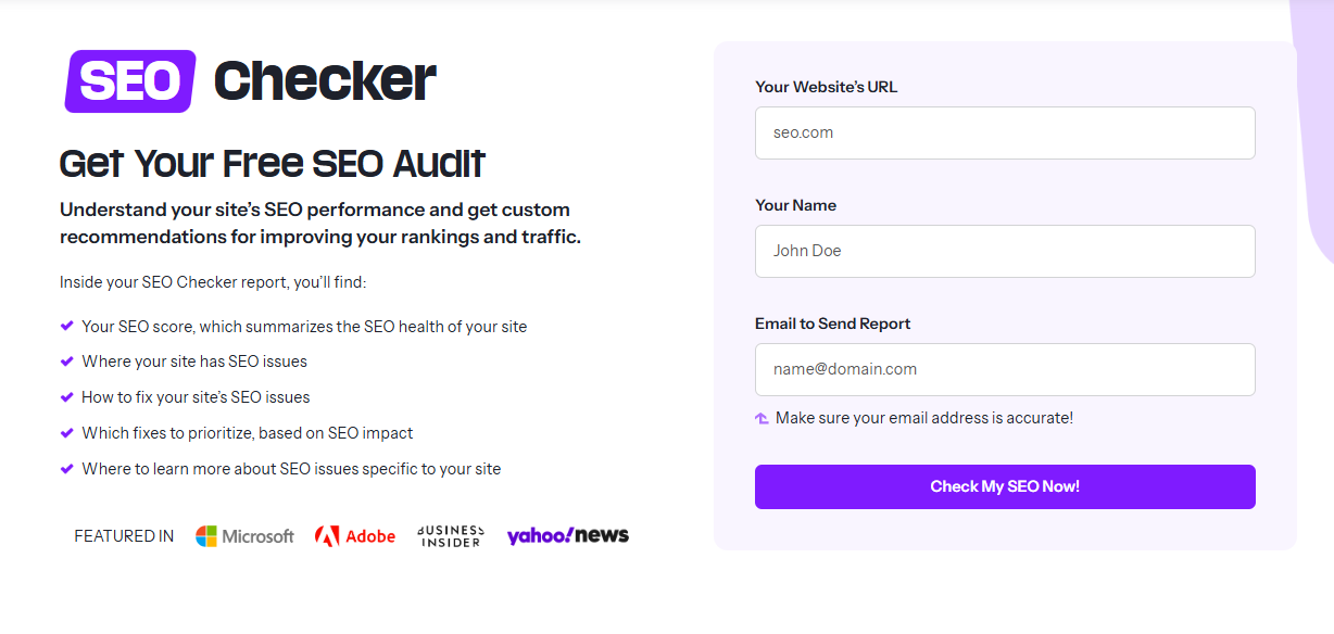 SEO Checker