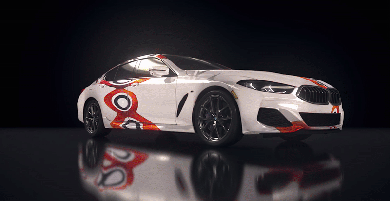 BMW AI artwork