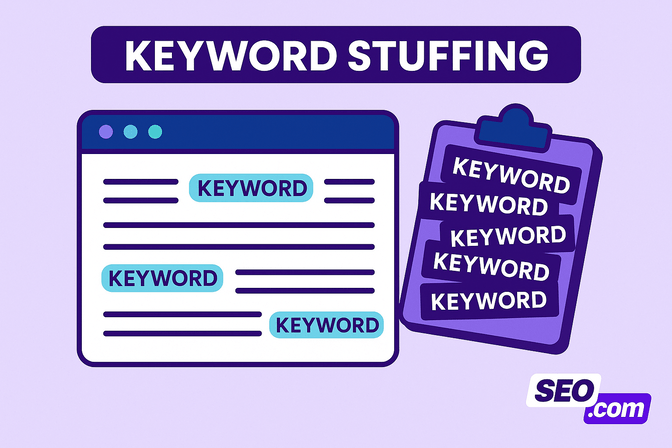 Before and after keyword stuffing example