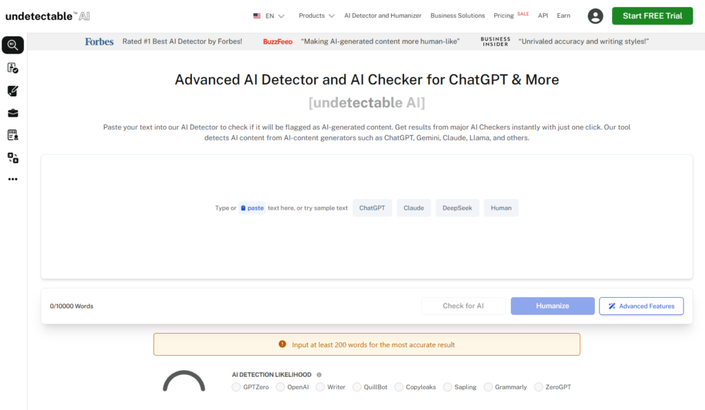 Best AI Detectors in 2026 (Free + Paid Picks Ranked & Tested)
