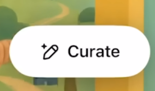 Curate button in ChatGPT Pulse