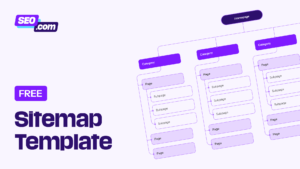 Sitemap template cover page