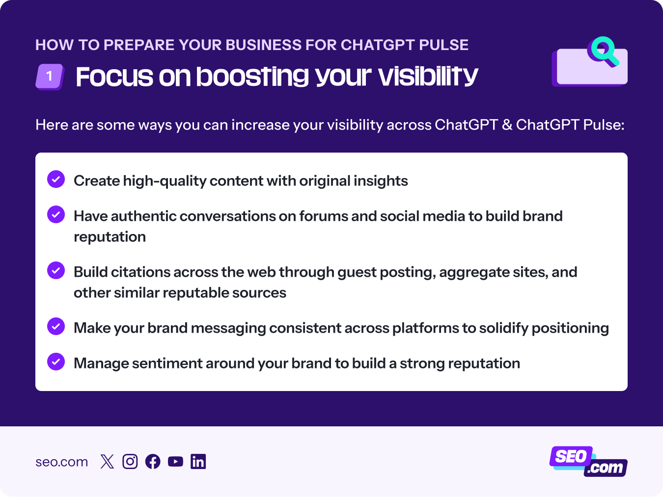 Comment augmenter la visibilité de ChatGPT Pulse