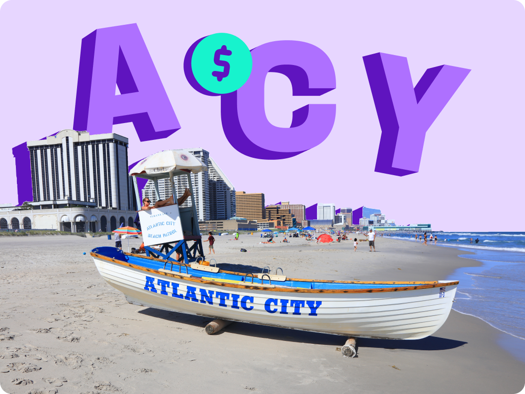 Graphic representing Atlantic City