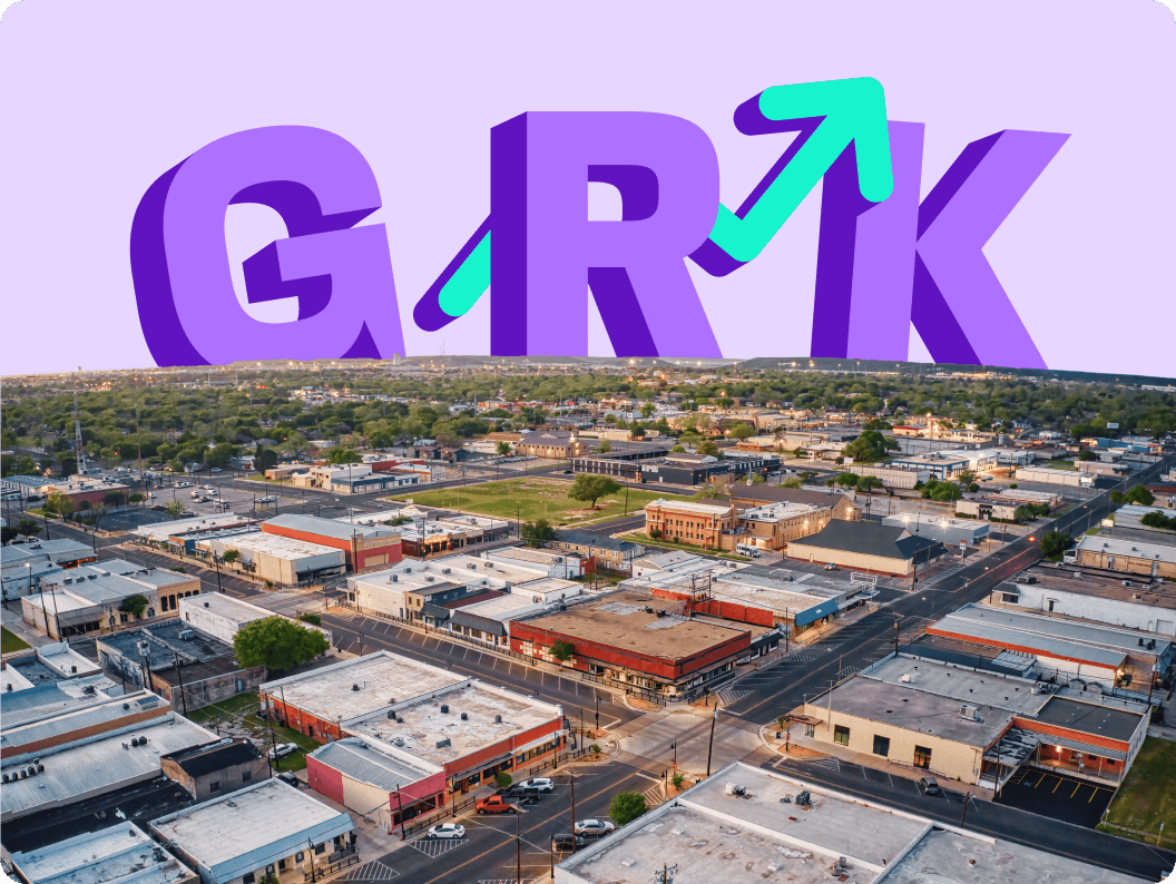 aerial view of Killeen