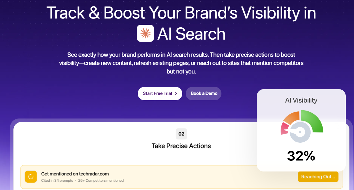 Homepage for WriteSonic