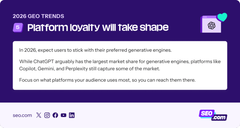 6 Generative Engine Optimization (GEO) Trends for 2026
