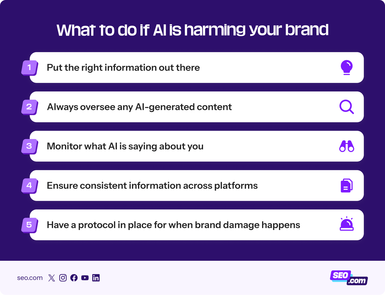 Things you can do if AI is harming your brand