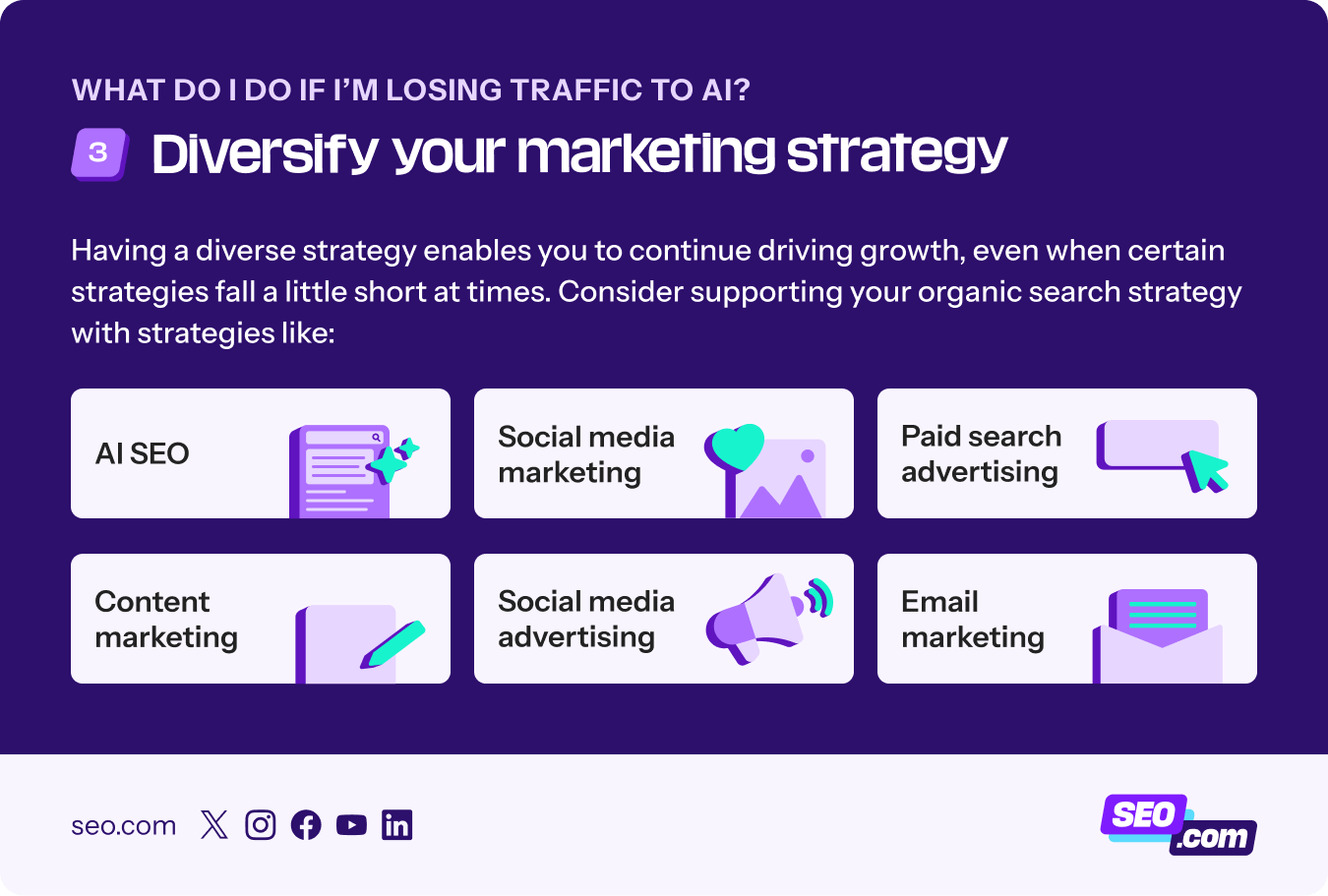 Como diversificar sua estratégia de marketing
