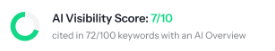 AI Visibility Score report